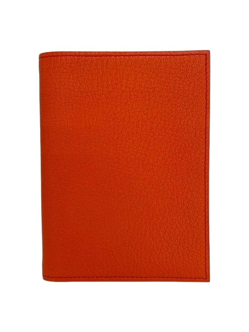 Hermes Notebook Agenda GM Orange Poppy Silver